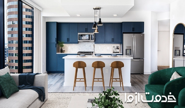 بازسازی خانه های 80 متری با شیشه کاری